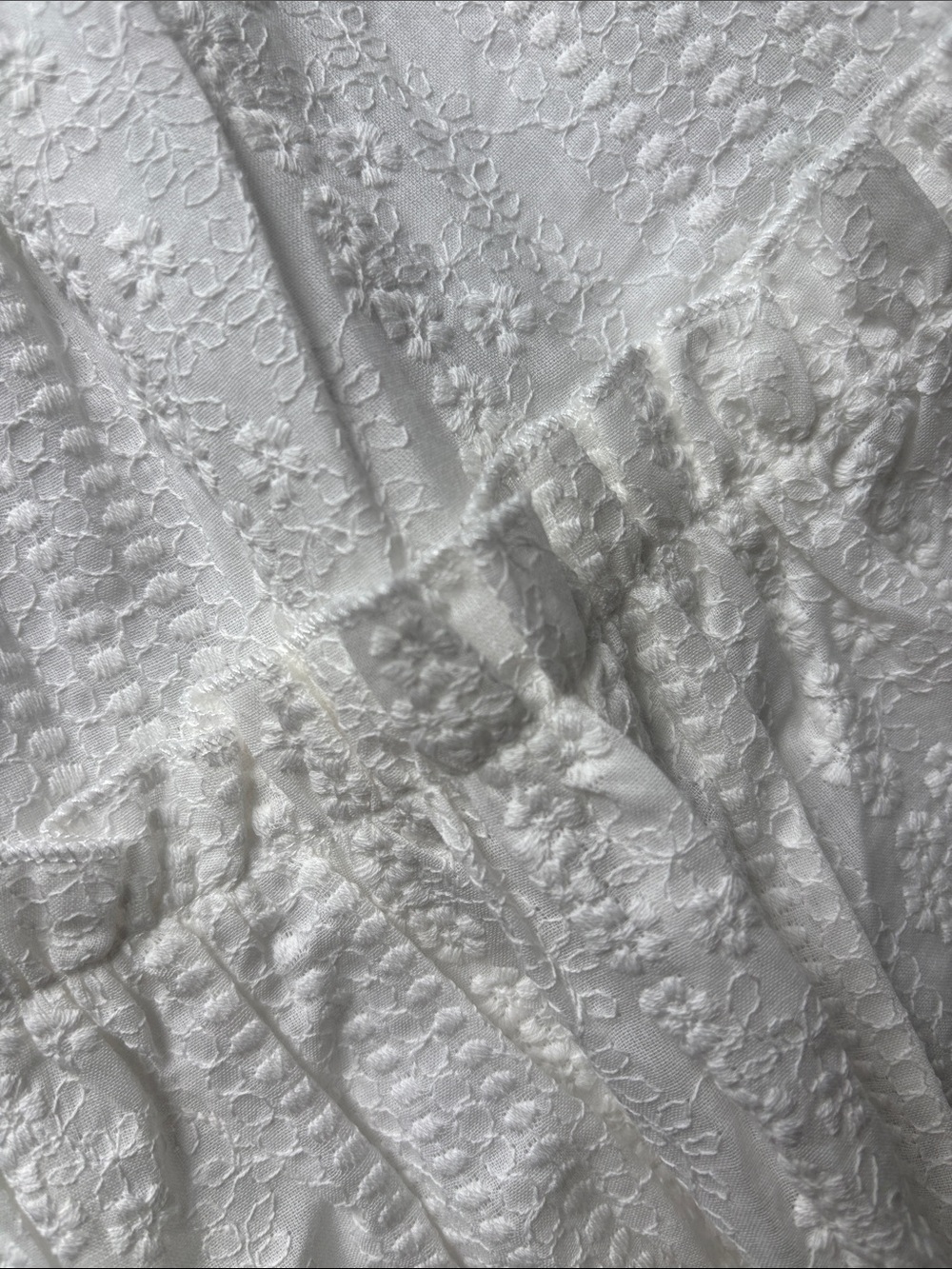 ASOS White Ruffle Mini Dress - Picture 3 of 3